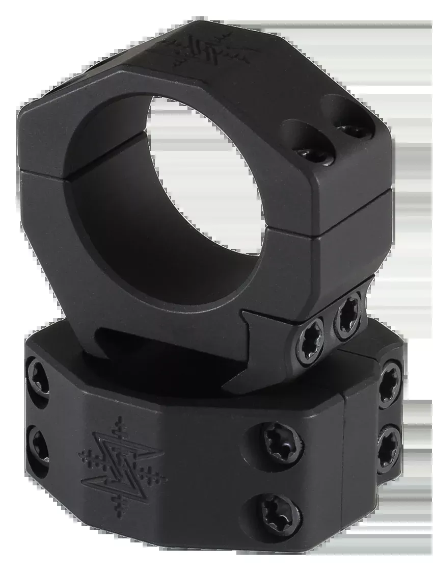 Seekins Precision 30mm Scope Rings, 7075-T6 Aluminum, Picatinny, 4-Cap Screws, 0010620010