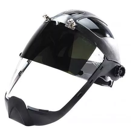 Sellstrom DP4 Flip-Up Anti-Fog Face ShieldW/ Chin Guard