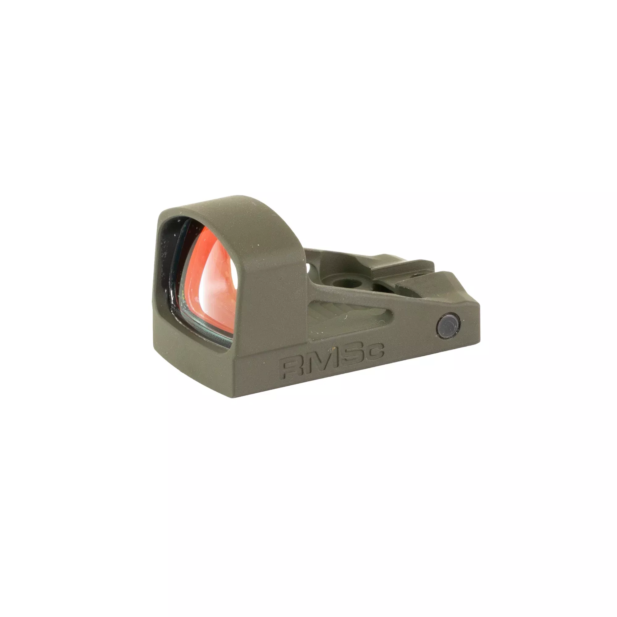 Shield Sights RMSc Glass Edition Micro Red Dot Sight, 8 MOA, Olive Drab Green, Night Vision compatible - RMSC-8MOA-GLASS-OG