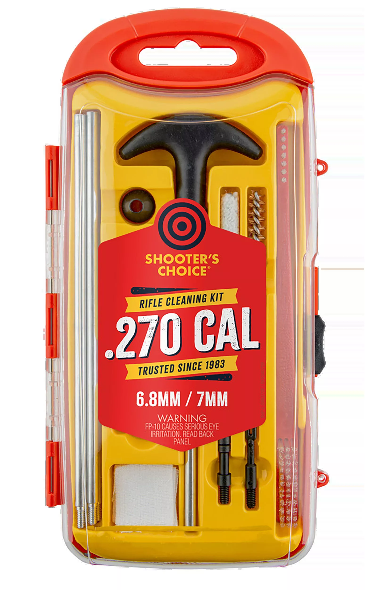 Shooters Choice Rifle Cleaning Kit for .270 Caliber, Aluminum Rod, FP-10 CLP — SHFSRK270
