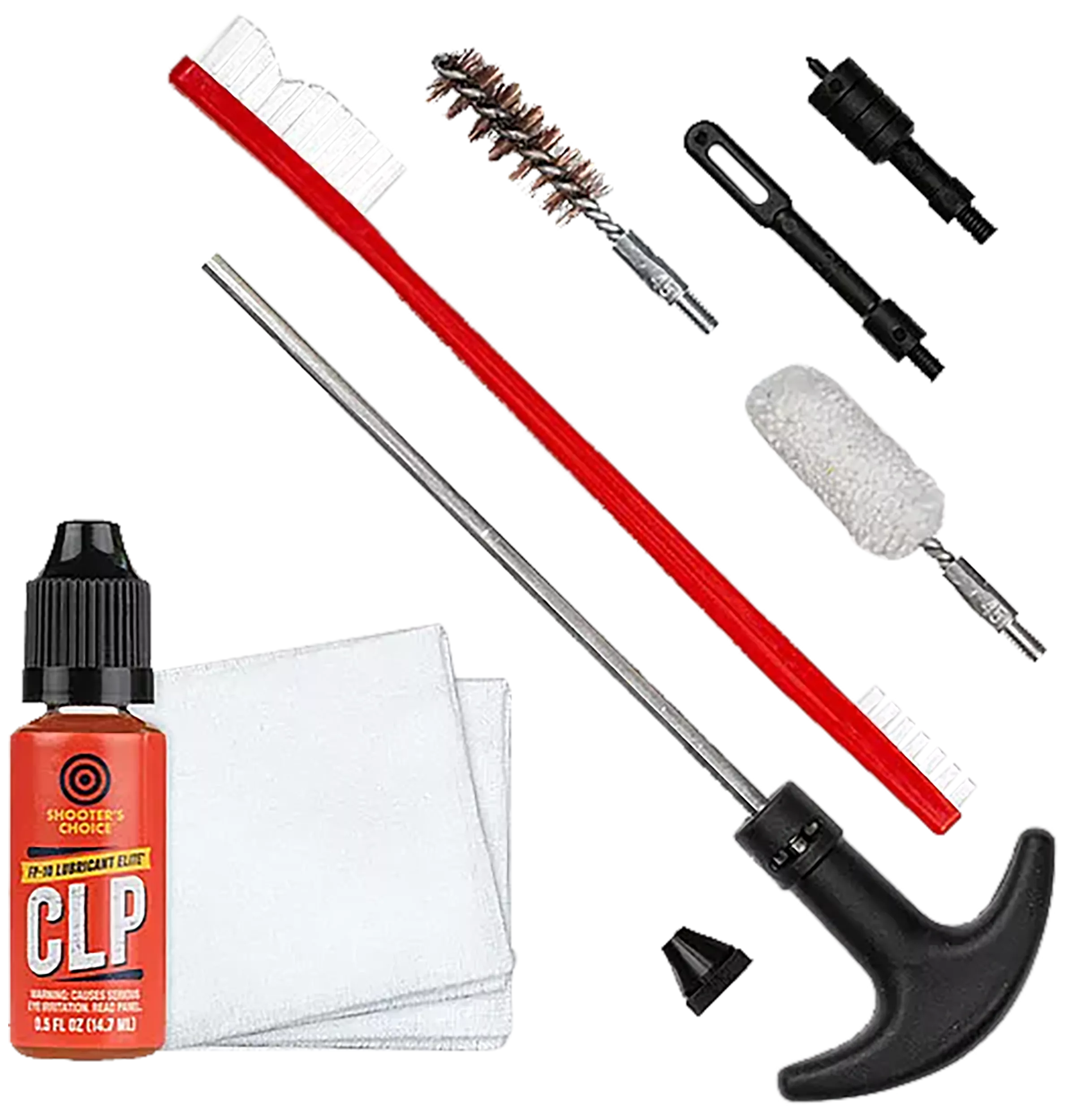 Shooters Choice SHFSRK45 Gun Rod Cleaning Kit .45 ACP Rifle