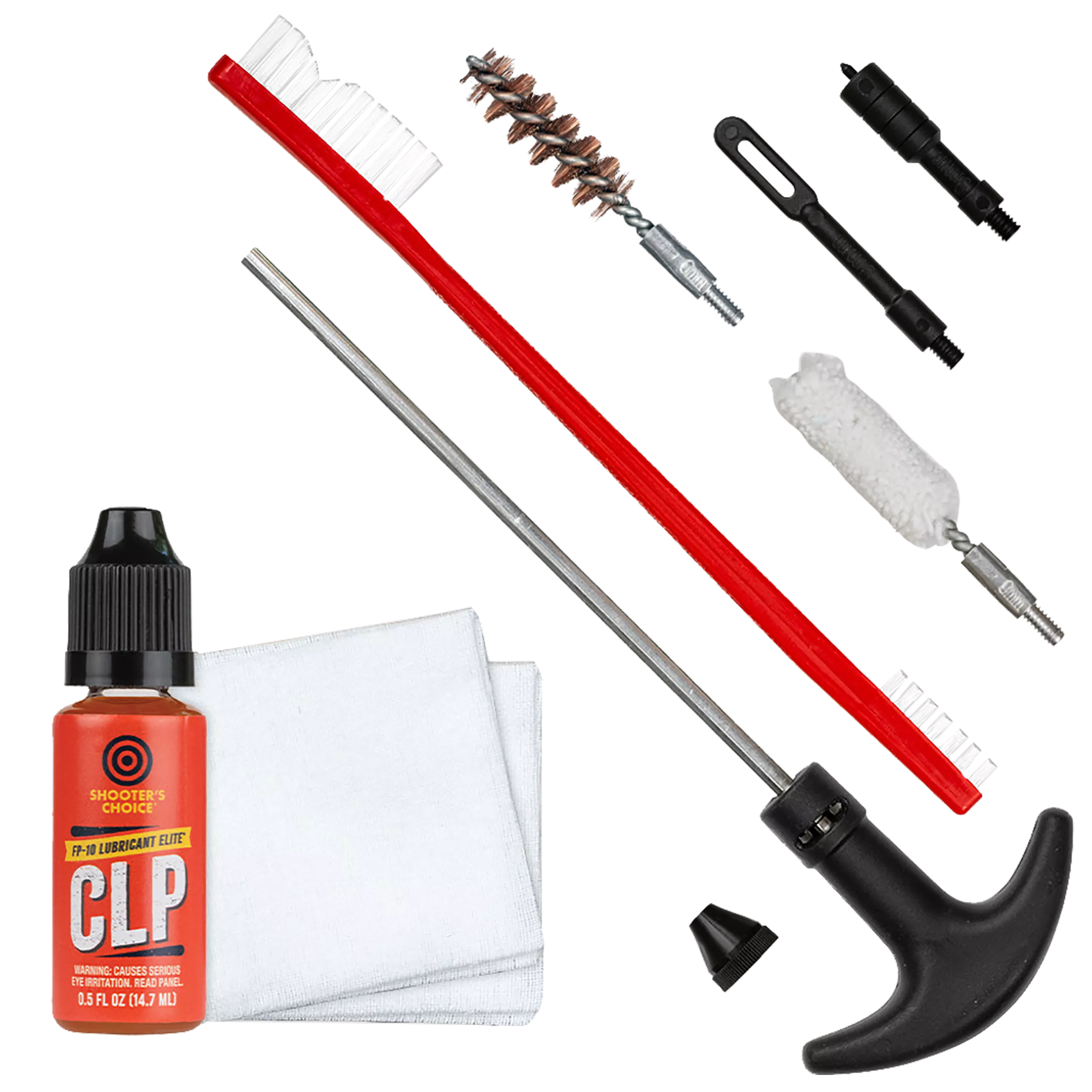 Shooters Choice SHFSRK9MM Gun Rod Cleaning Kit 9mm Pistol