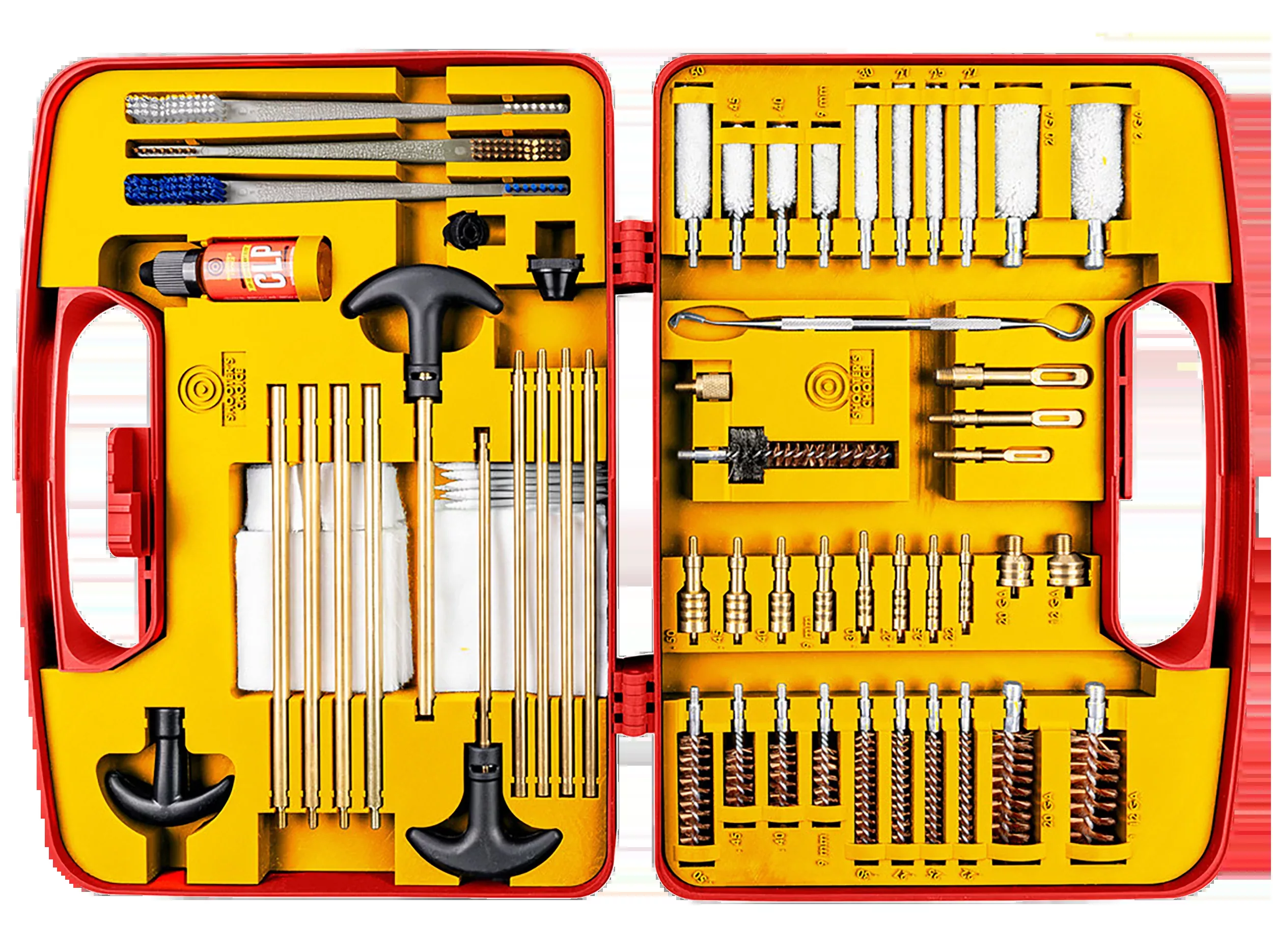Shooters Choice Universal Gun Cleaning Kit for Rifles, Pistols & Shotguns, Multi-Caliber SHFSRKUNI