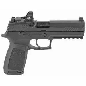Sig Sauer 320F9BRXP P320 Full Size 9mm Luger 4.70 17+1 Black Black Polymer Grip with Romeo1 Pro