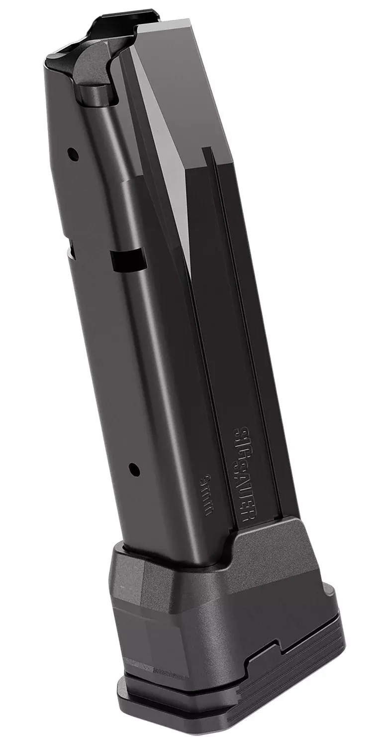 Sig Sauer 8901964 P21123rd Double Stack 9mm Luger Fits Sig P320 Full Size Black Aluminum/Steel