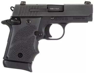 Sig Sauer 9389BRGAMBI P938 Micro-Compact SAO 9mm Luger Caliber with 3" Barrel