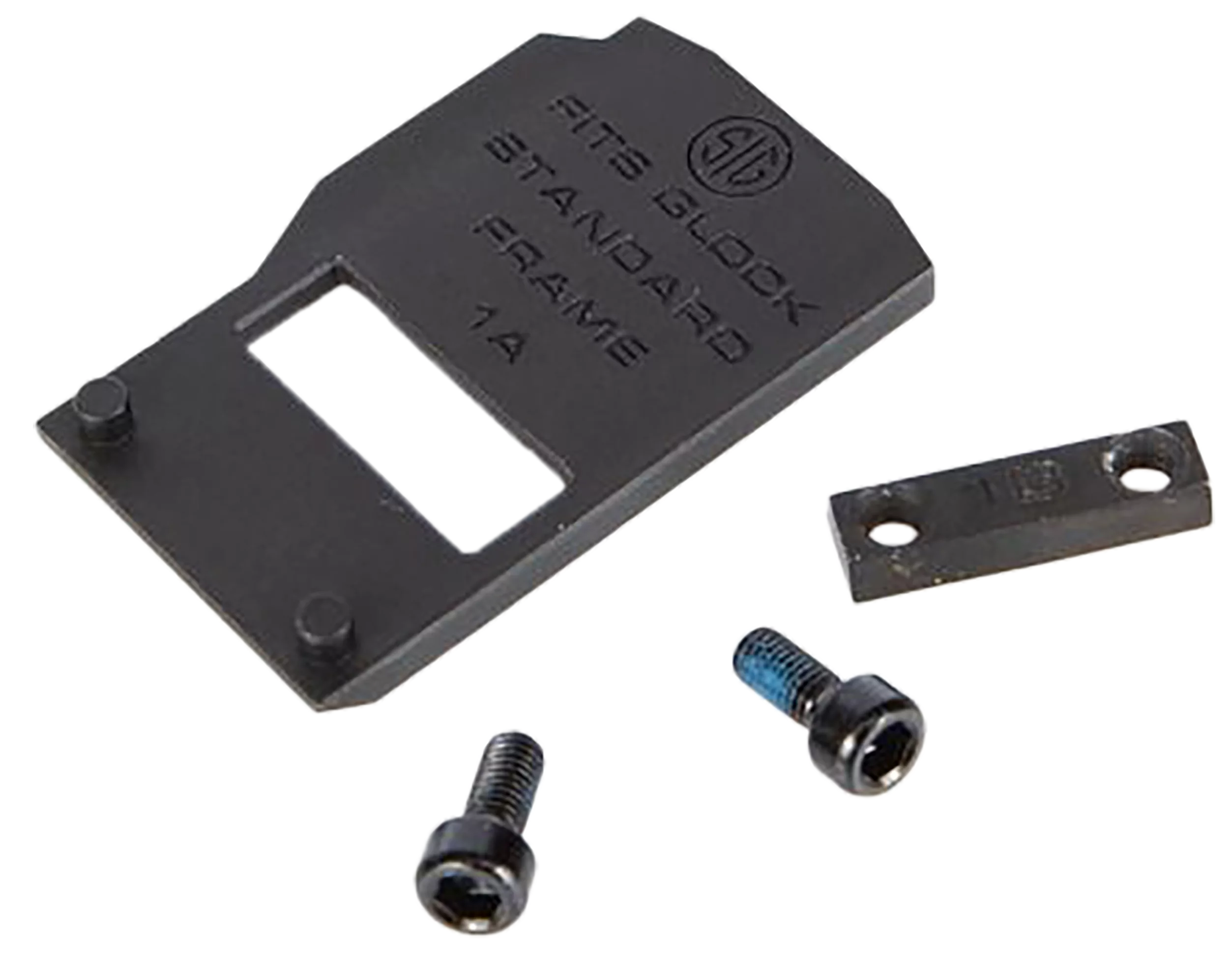 Sig Sauer Electro-Optics SOR1MK001 Romeo1 Mounting Kit Black Steel, Compatible w/ Glock (Except MOS) To Slide Mount