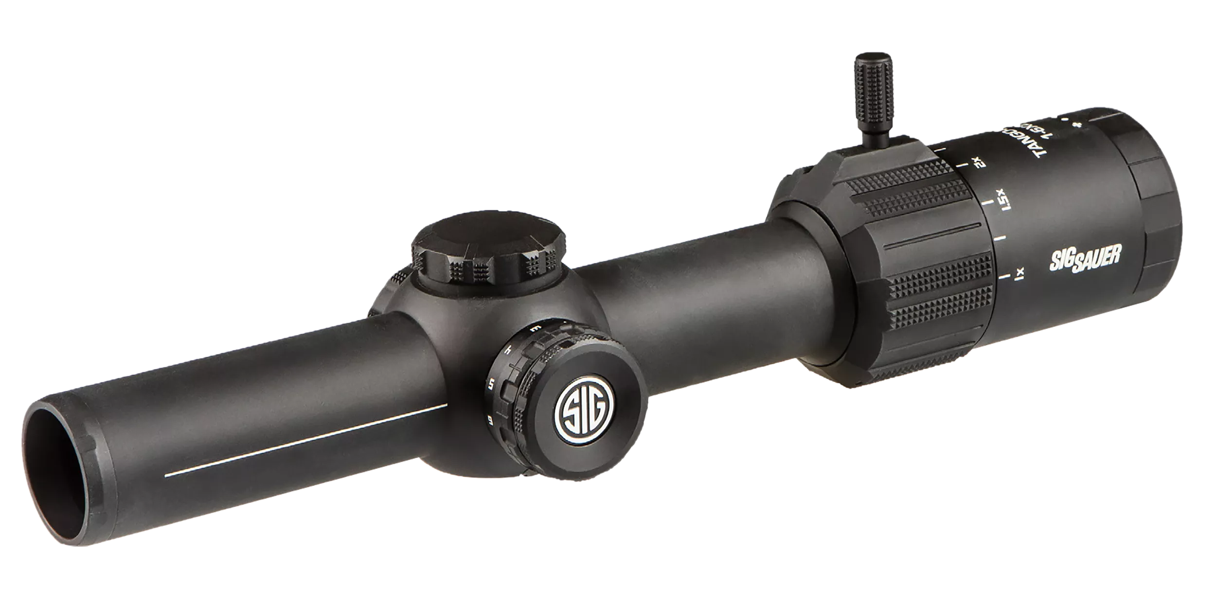 Sig Sauer Electro-Optics SOTM61001 Tango-MSR LPVO (SFP) Black 1-6x24mm 30mm Tube Illuminated BDC6 Reticle Features Throw Lever