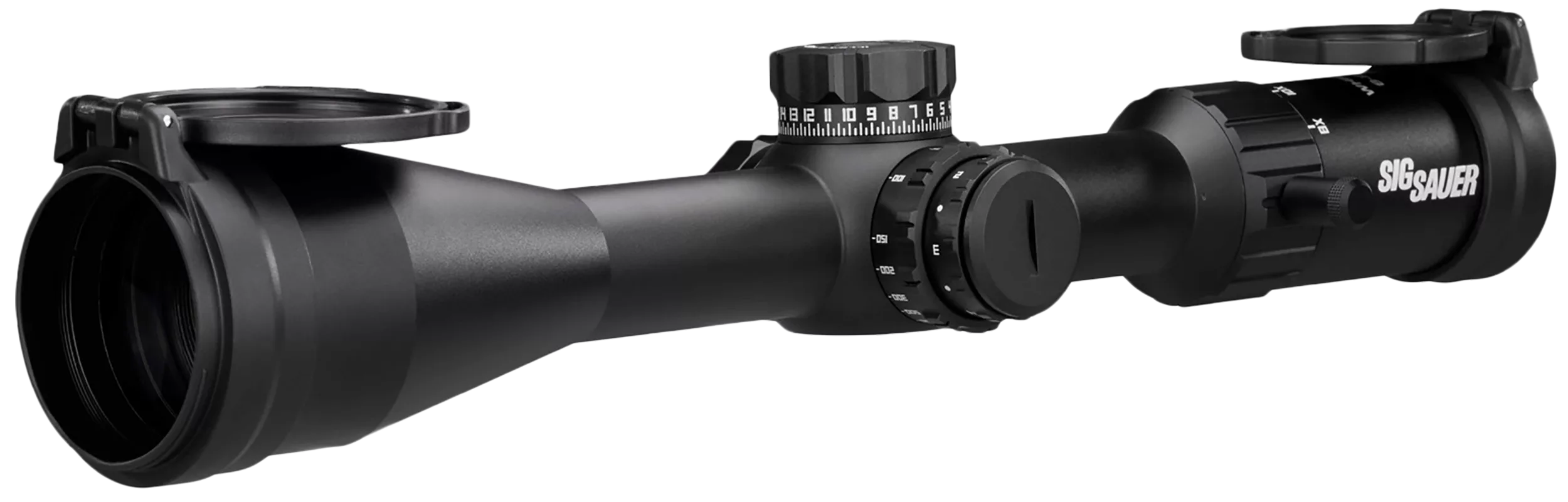 Sig Sauer Electro-Optics SOW46002 Whiskey4Black 6-24x50mm 30mm Tube Illuminated MOA Milling Hunter 2.0 Reticle