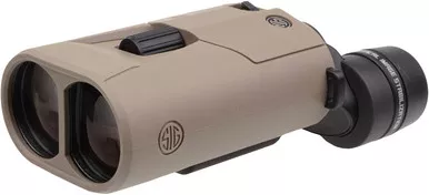 Sig Sauer Electro-Optics SOZ6WP12 Zulu6 HDX Flat Dark Earth 12x42mm Roof Prism Magnesium Features Optical Image Stabilization