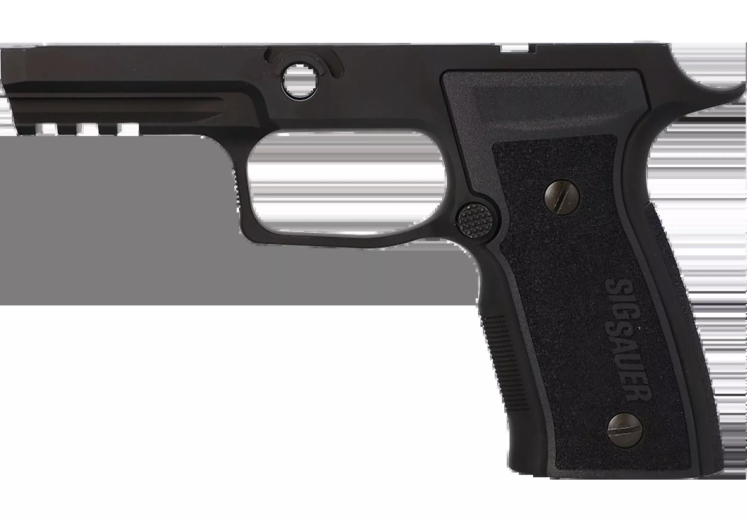 Sig Sauer P320 AXG Carry Aluminum Grip Module w/ Polymer Panels, Medium, Black Anodized 8901514