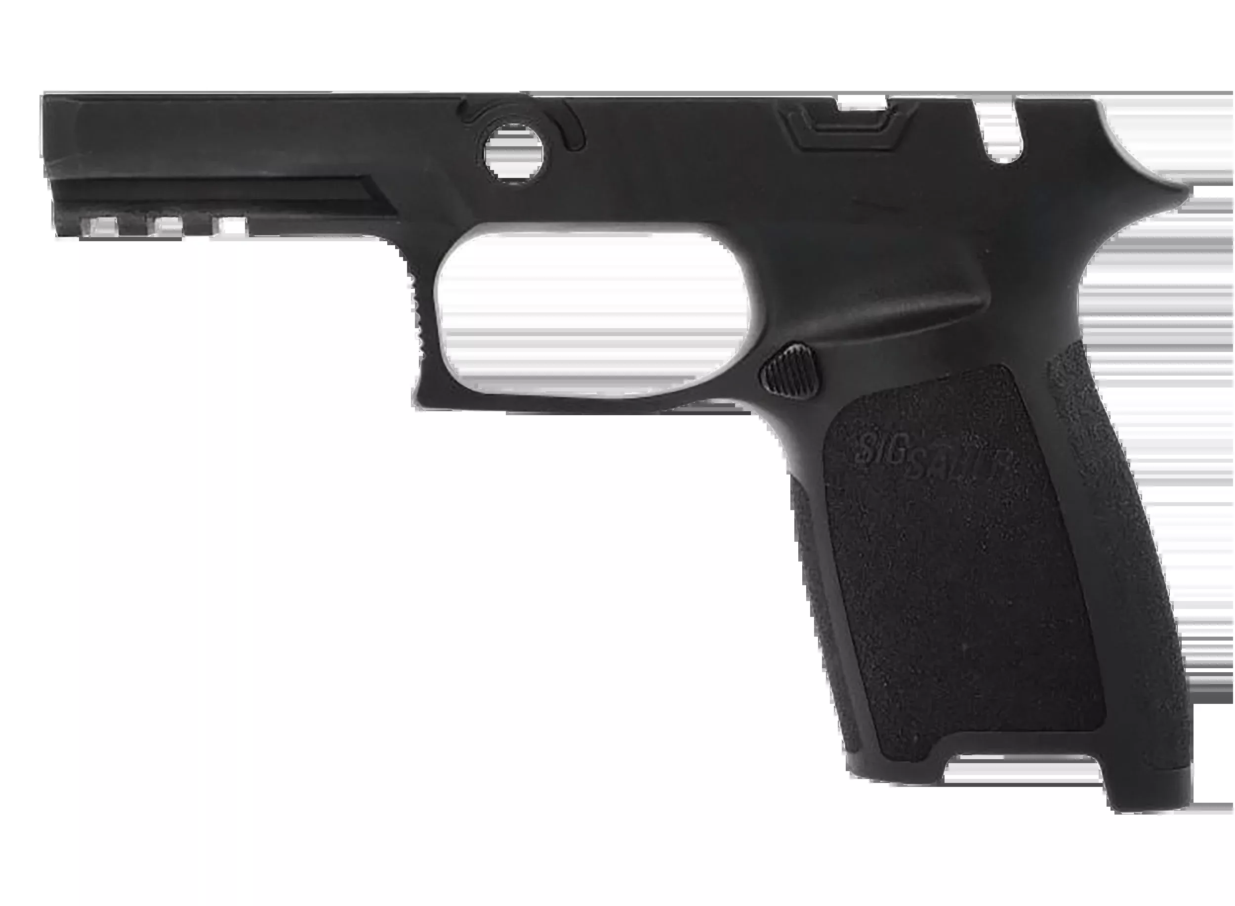 Sig Sauer P320 Carry Grip Module Assembly, Large Black Polymer for Manual Safety Models 8900030