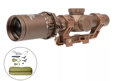 Sig Sauer TANGO6T S-VPS KIT 1-6X24MM LPVO Rifle Scope - Flat Dark Earth