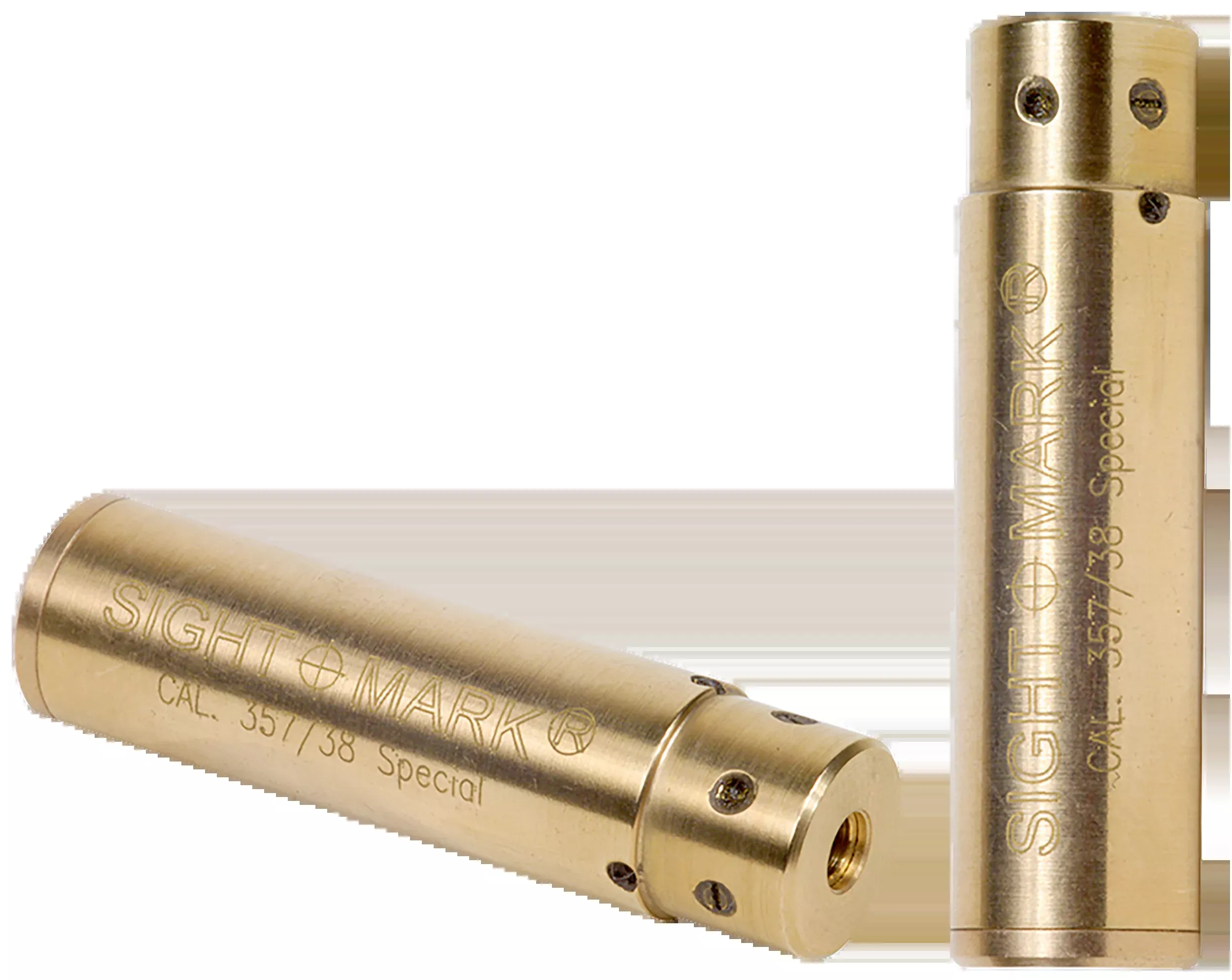 Sightmark Laser Boresight for .357 Magnum/.38 Special, Red Laser, Brass, Includes Batteries & Case SM39018