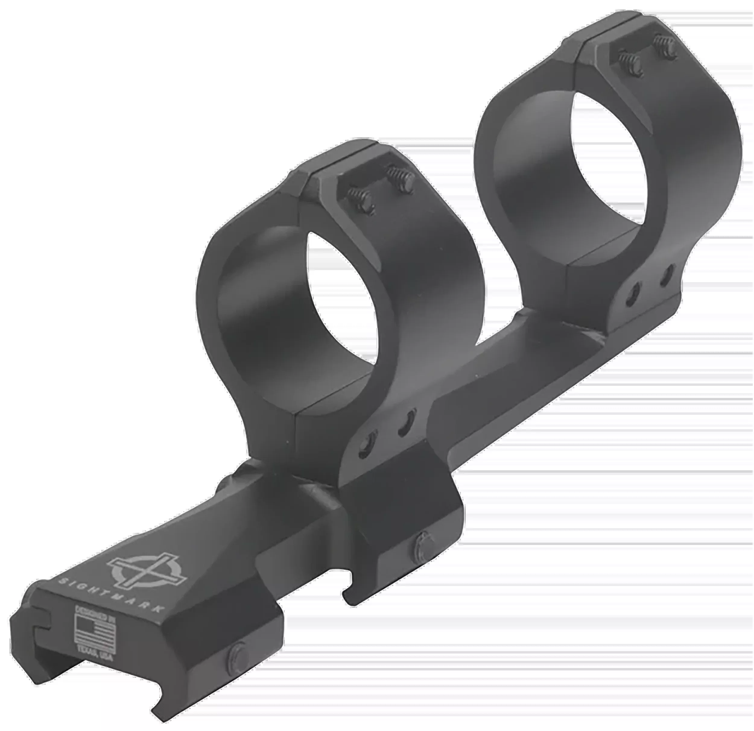 Sightmark Tactical 30mm Fixed Cantilever Scope Mount for Picatinny Rails with 1-inch Rings SM34019