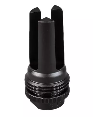 SilencerCo ASR Flash Hider - 30 Cal (HK Specs), Hybrid, M15x1, Black