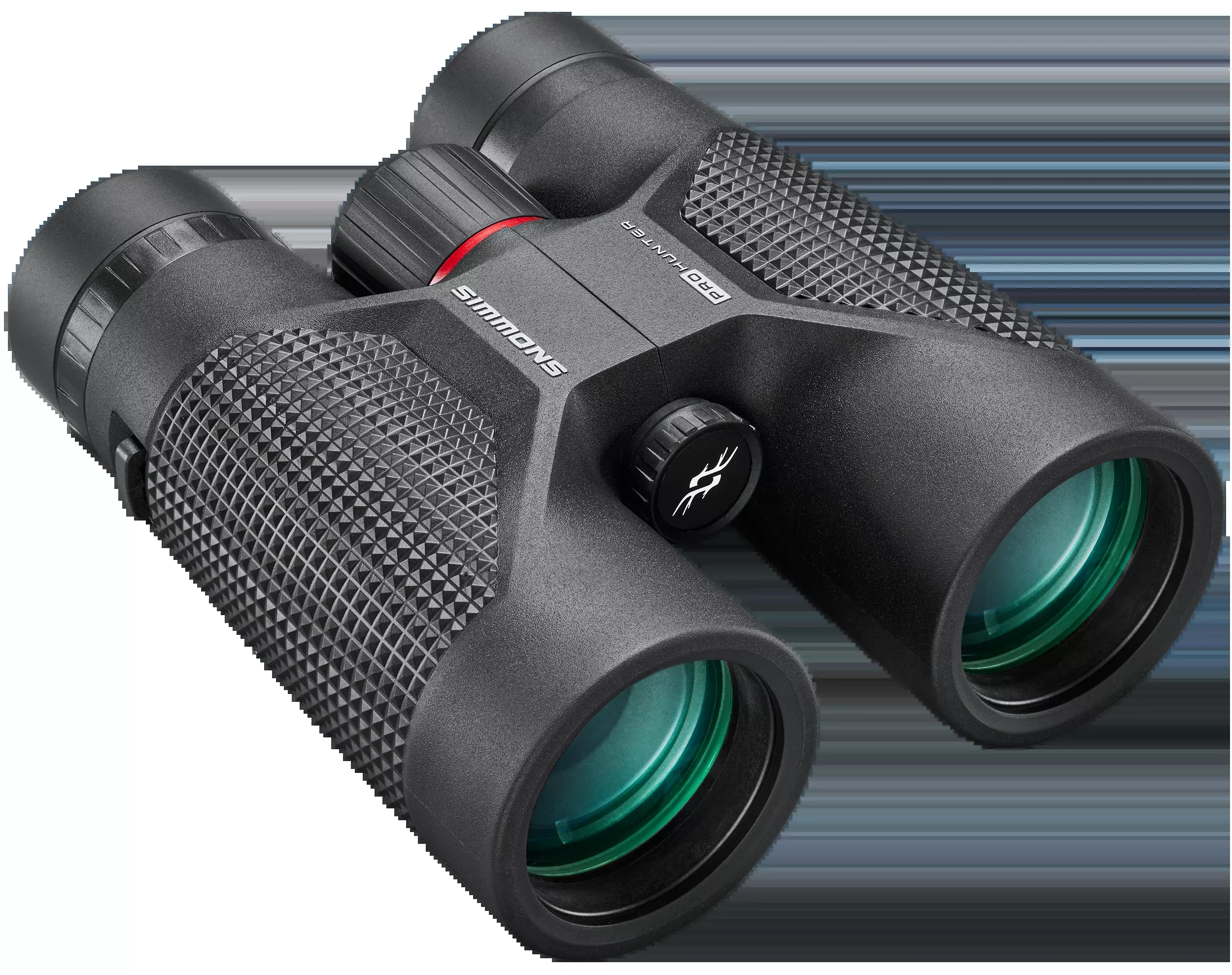 Simmons ProHunter 10x42 Binoculars, IPX7 Waterproof, Fully Coated Optics, Rubber Armor – SPH1042