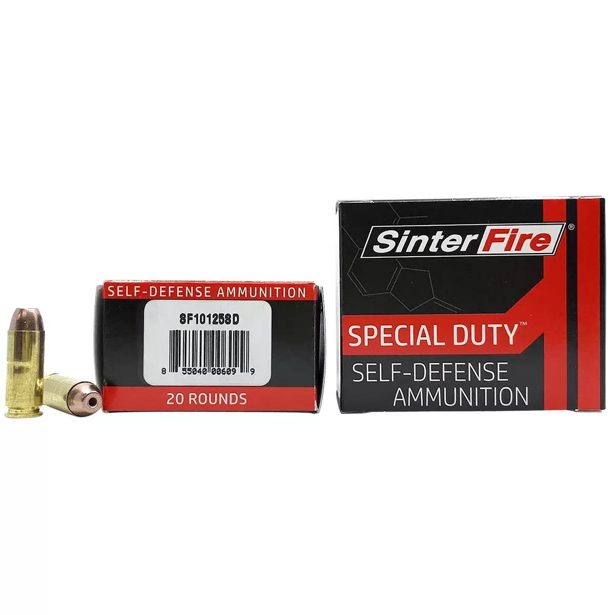 Sinterfire Inc Sf10125sd Special Duty (sd) 10mm Auto 125 Gr Lead Free Frangible Hollow Point 20 Bx/ 10 Cs