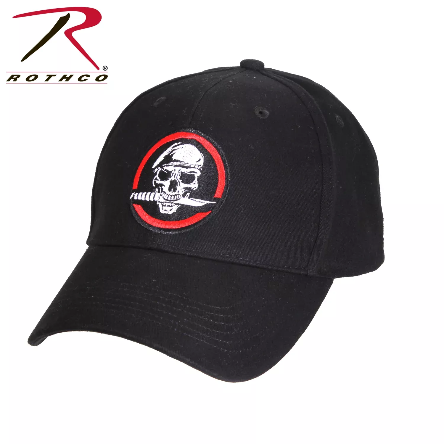 Skull/Knife Deluxe Low Profile Cap