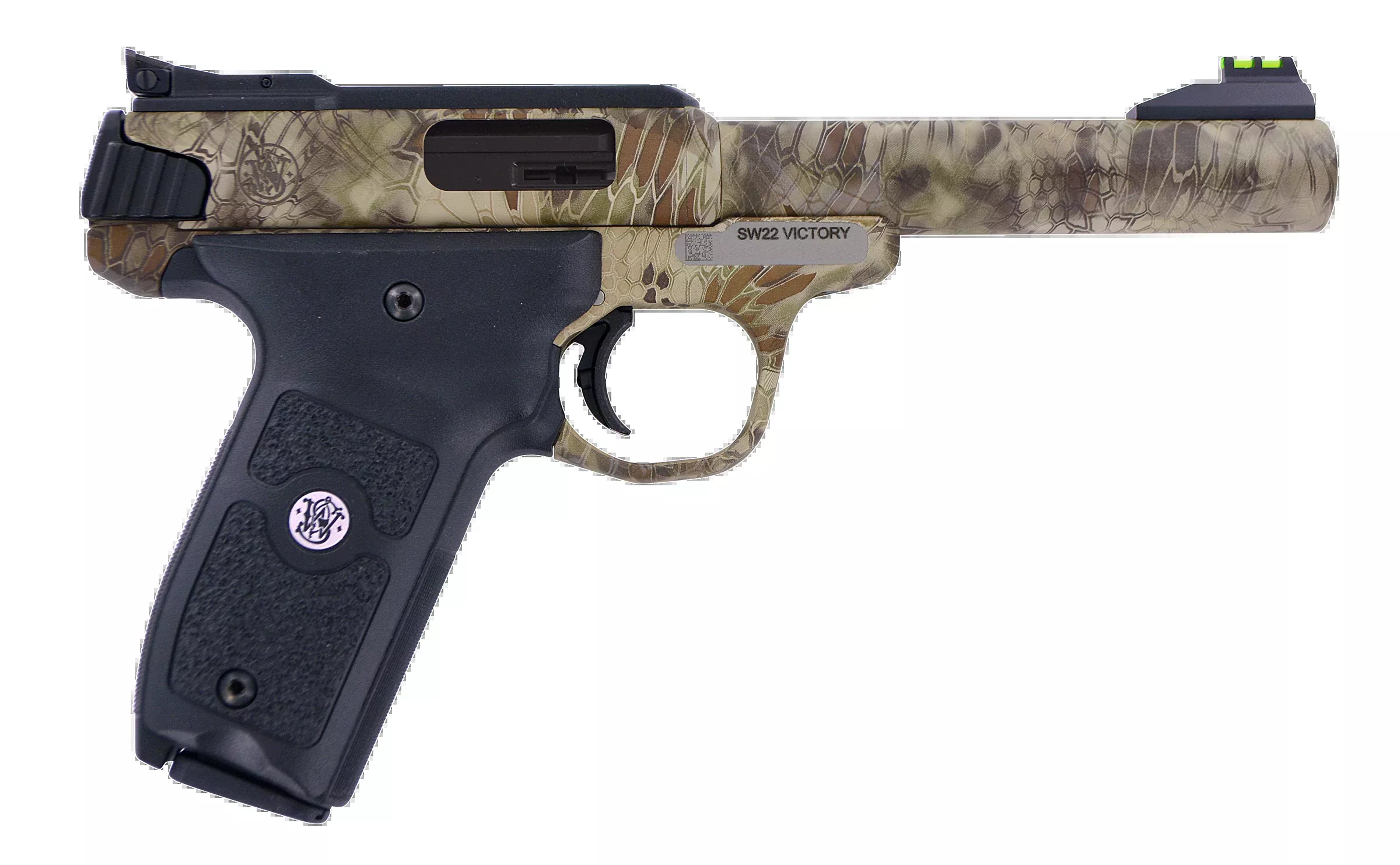 Smith & Wesson SW22 Victory 22 LR 5.5" 10+1 Kryptek Highlander Semi-Auto Pistol