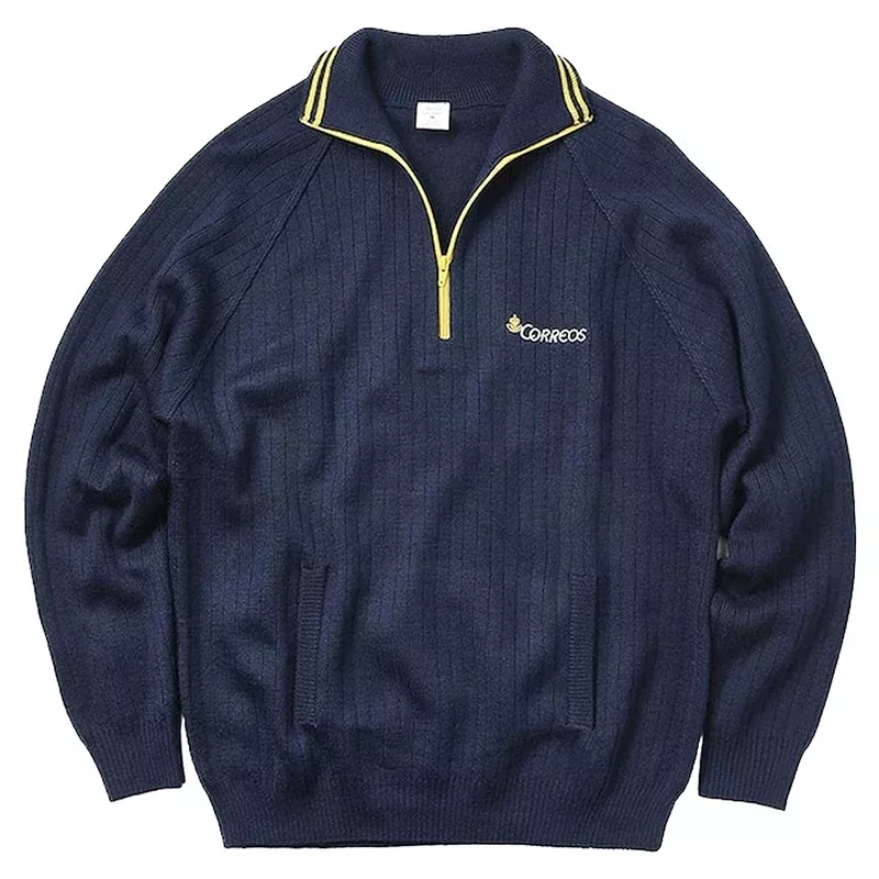 Spanish Blue Mail Sweater - Surplus New - Large