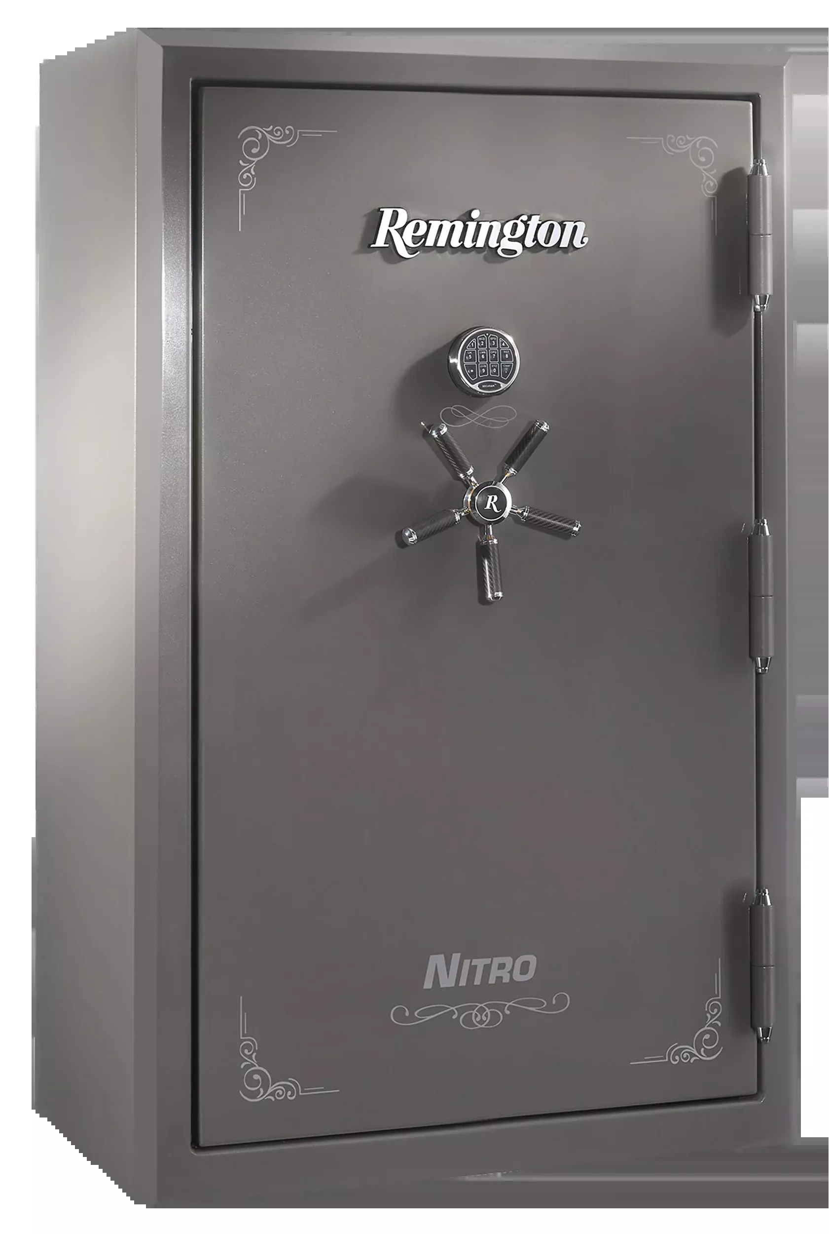 Sports Afield Nitro Long Gun Safe, Seltzer Gray Gloss, Electronic Lock, 90 Minute Fire, SECSAR6546N