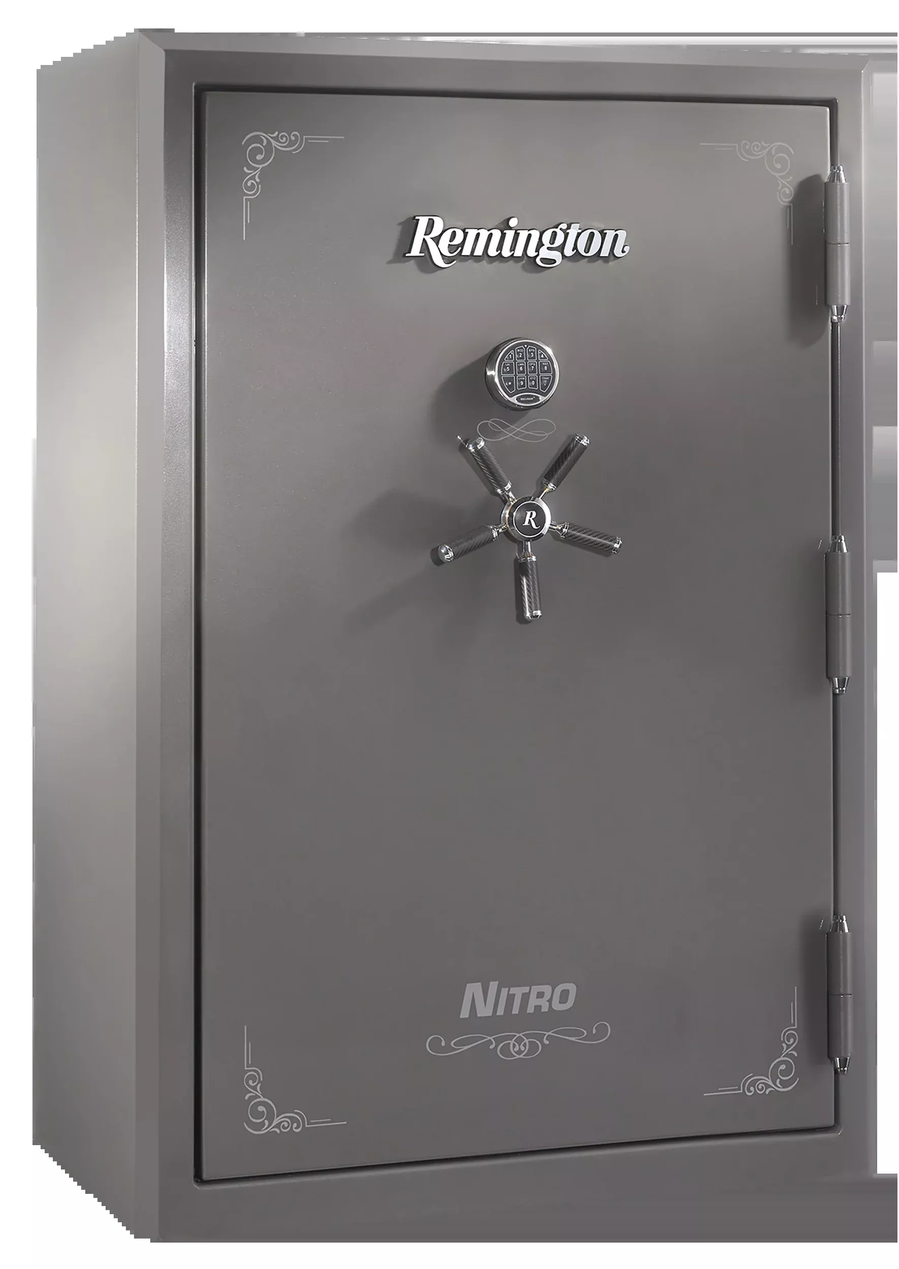Sports Afield Remington Nitro 56+8 Fireproof Gun Safe, Seltzer Gray Metallic Finish, SECSAR6556N