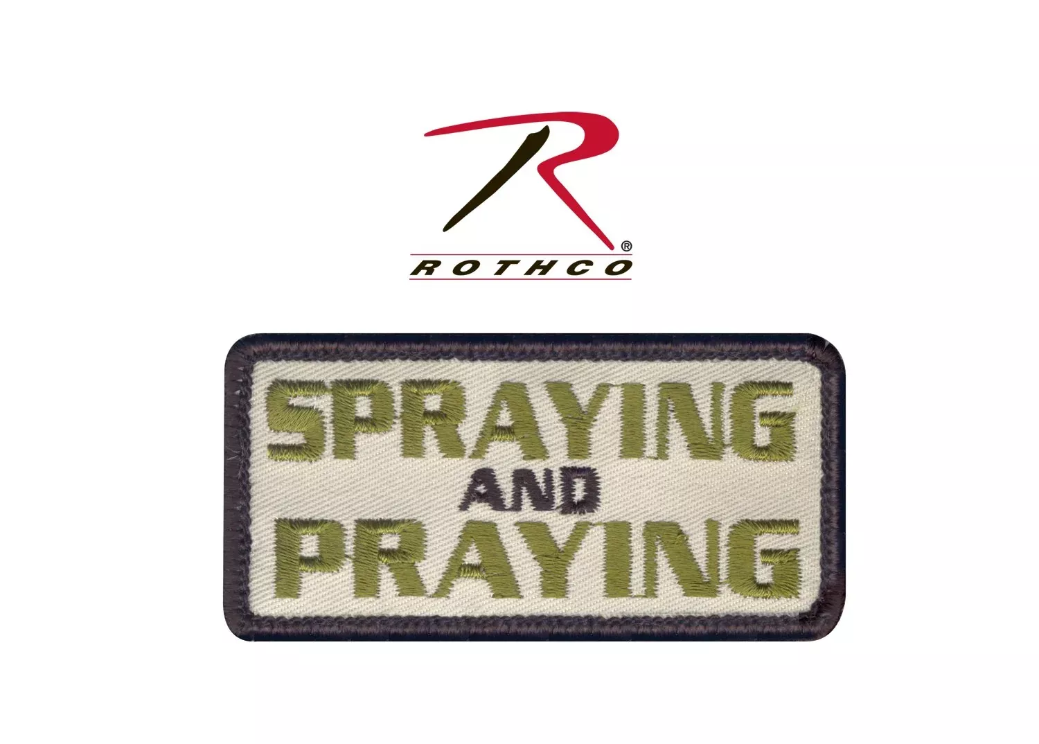 Spraying and Praying Morale Patch