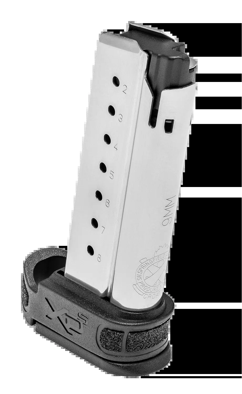 Springfield Armory 1911 EMP .40 S&W 8-Round Flush-Fit Stainless Steel Magazine PI6064