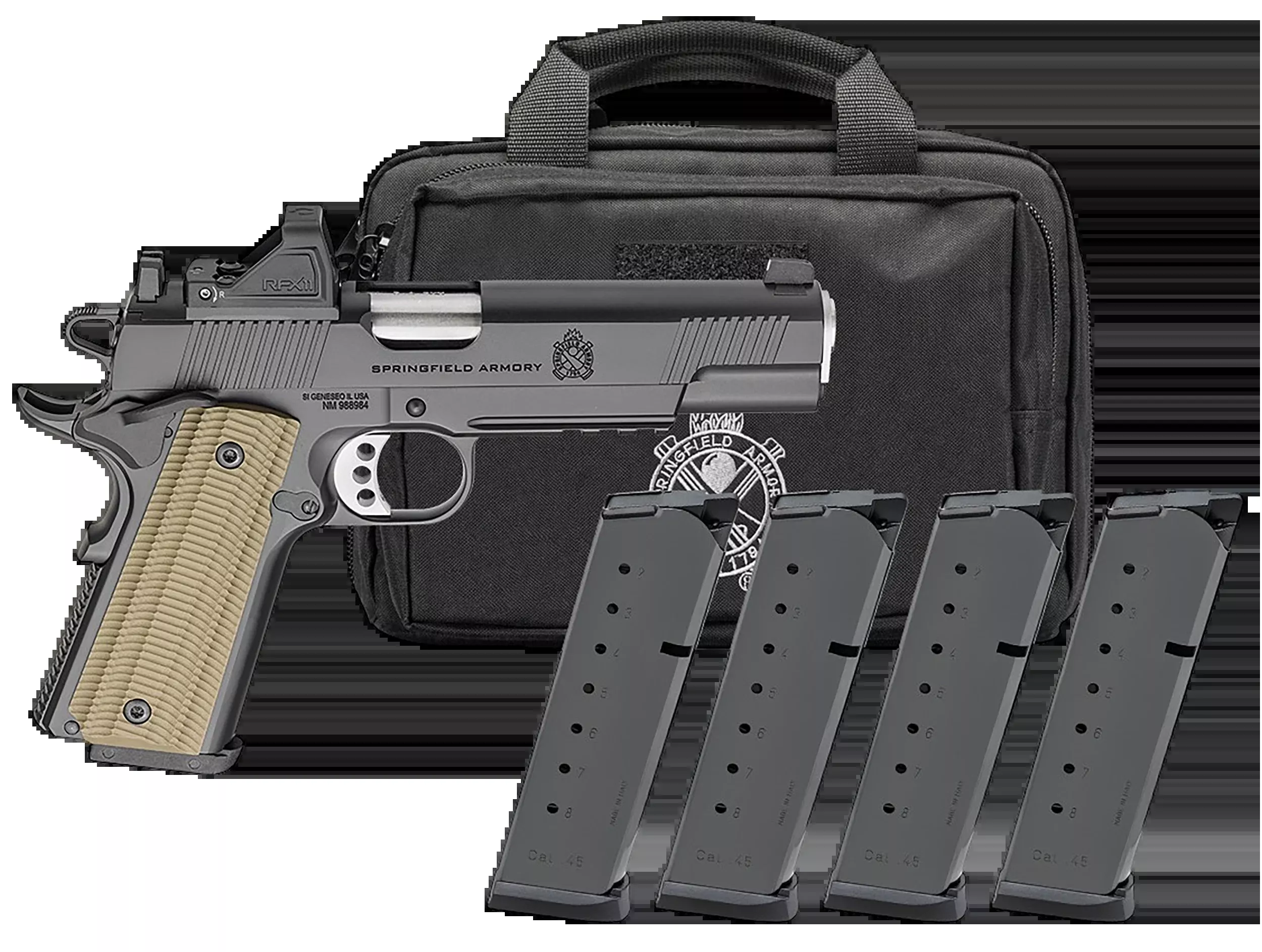 Springfield Armory 1911 Operator AOS Gear Pac 45 ACP 5" 8+1 Pistol
