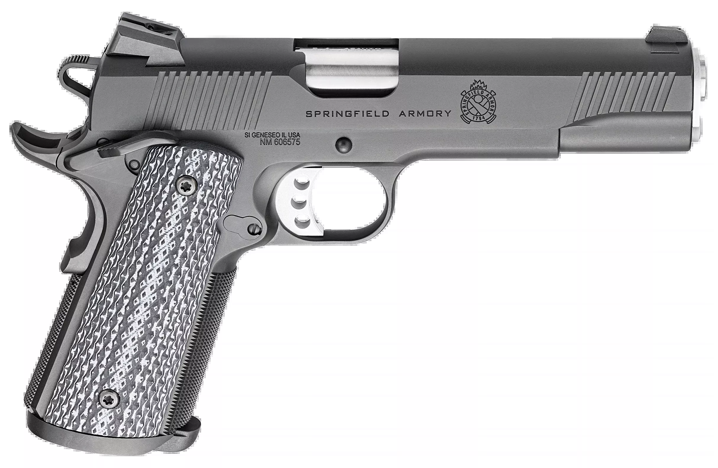 Springfield Armory 1911 TRP 45 ACP 5" 7+1 SAO Pistol - Black Cerakote - CA Compliant