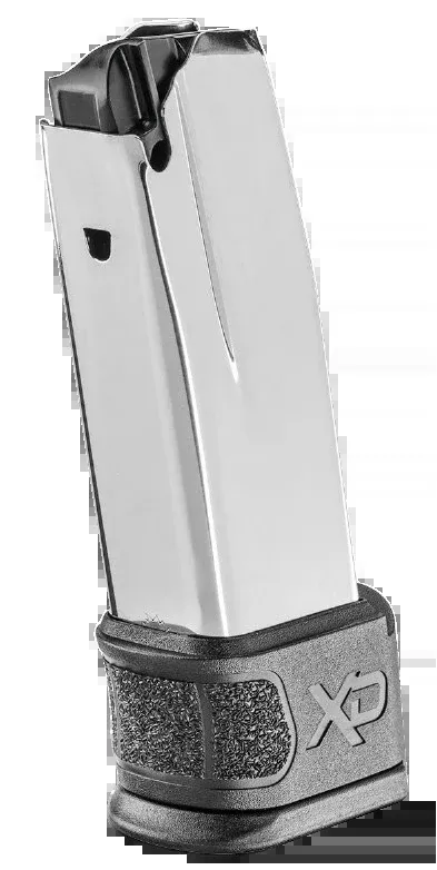 Springfield Armory XD Mod.2 9mm Luger 16rd Stainless Steel Magazine - Silver/Black