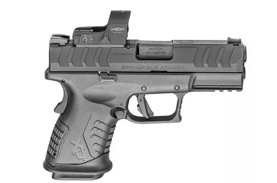 Springfield Armory XDME93810CBHCOSPD XD-M Elite Compact OSP 10mm Auto 3.80″ 11+1 Black Melonite Steel Slide/Barrel with Optic Cu