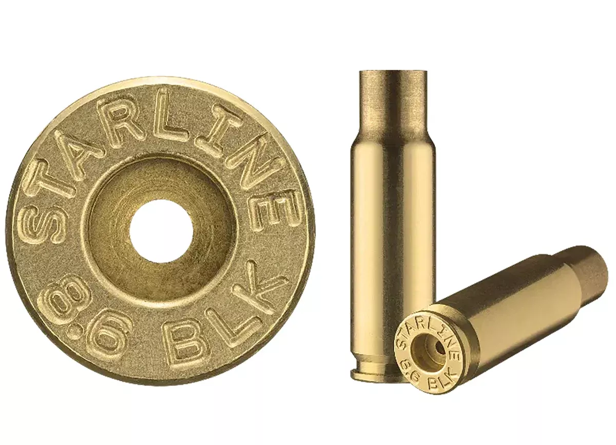 STAR 8.6BLKEUP-50 UNP BRASS 8.6 BLACKOUT
