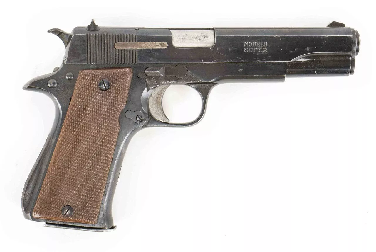 Star Model B Super 9mm Luger 5" Spanish Service Pistol