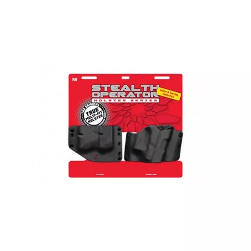 Stealth Operator Holsters Compact Outside-the-Waistband Holster Combo, Frame-Lock Retention, Right-Hand, SOHH60226C