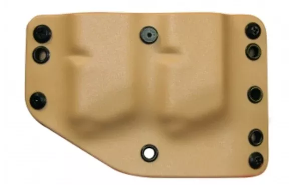 Stealth Operator Holsters Twin Mag OWB Belt Clip Holster, Right Hand, Coyote Tan – H60067