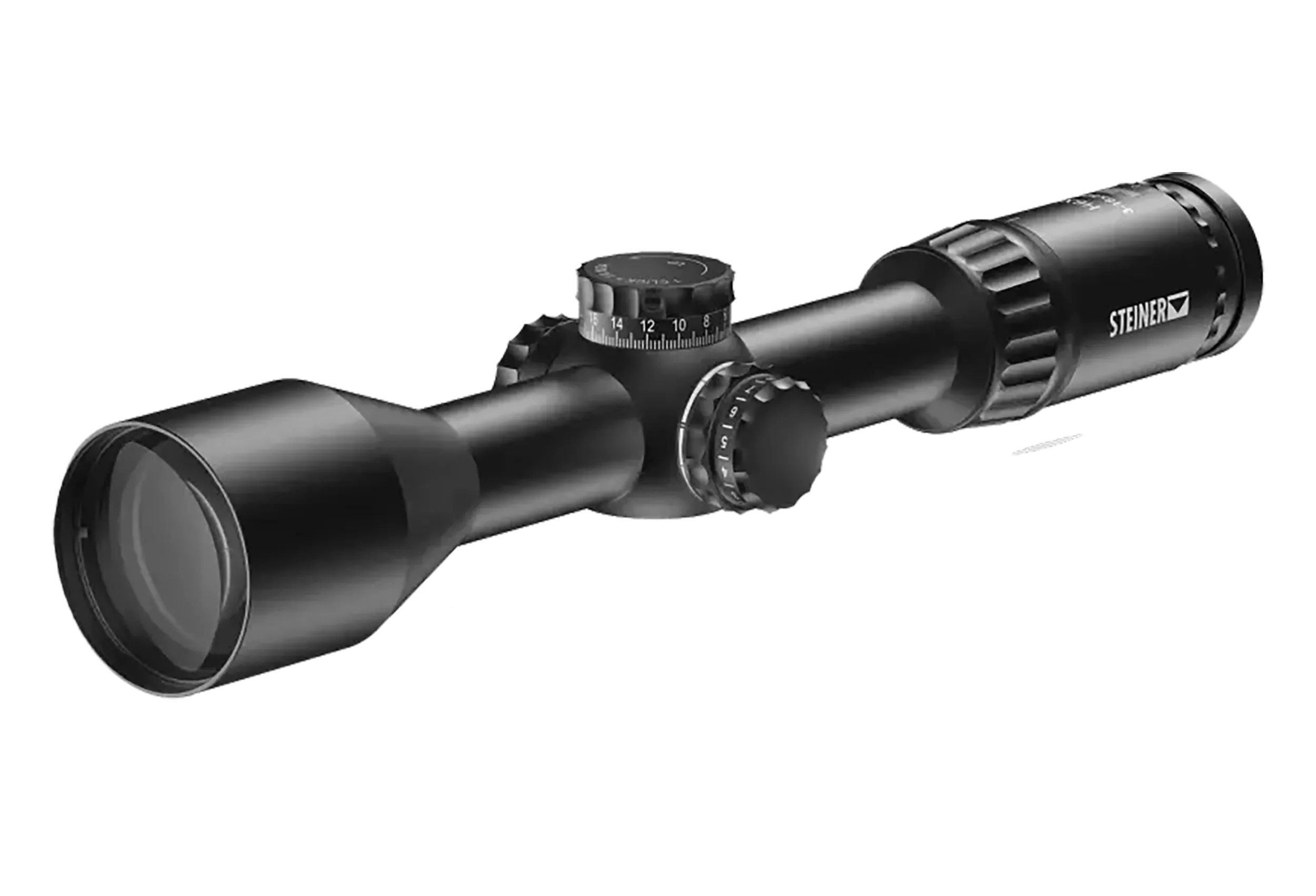 Steiner 8783 H6XiBlack 3-18x50mm, 30mm Tube, Illuminated STR-MIL Reticle