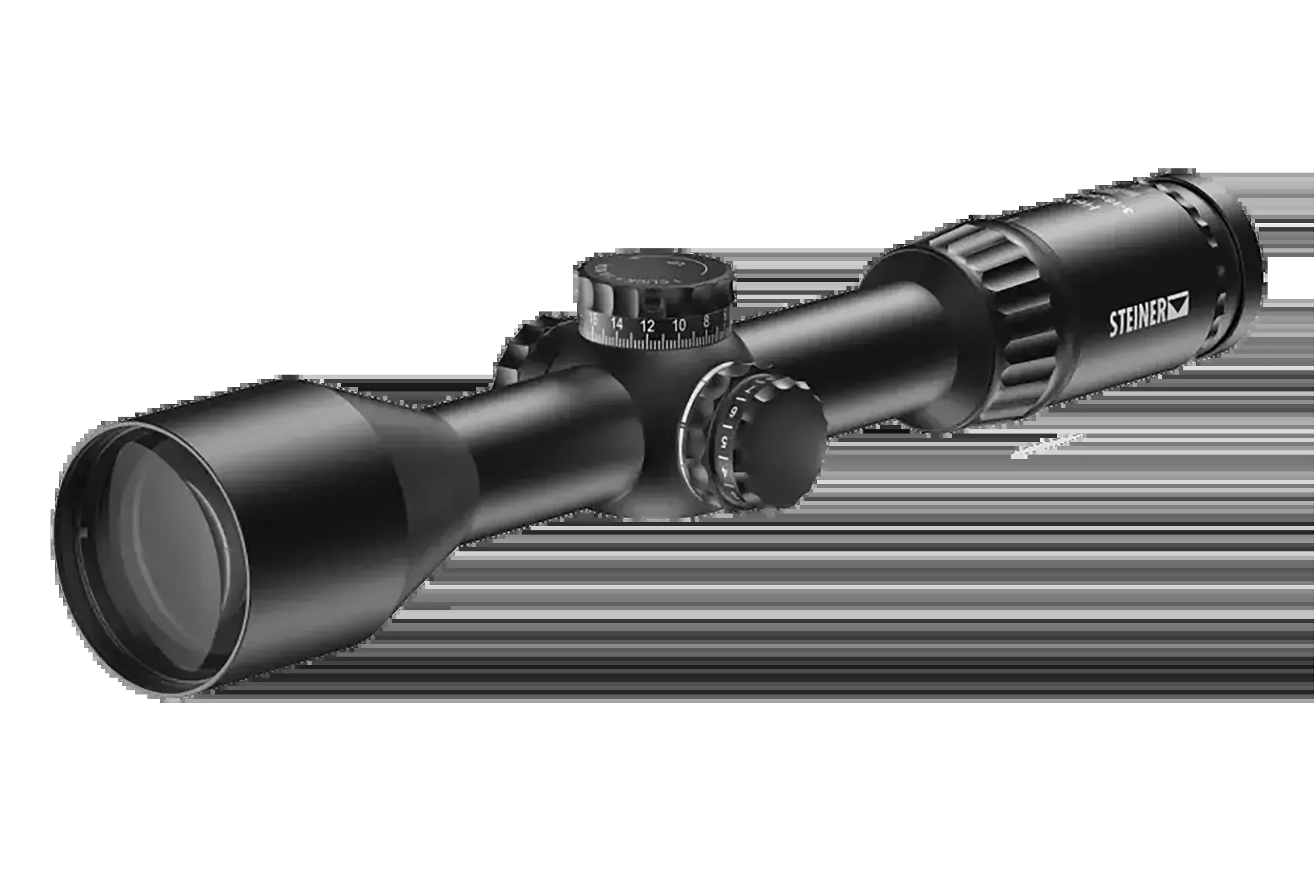 Steiner H6Xi 3-18x50 Riflescope, 30mm Tube, First Focal Plane Illuminated STR-MIL Reticle, 8783