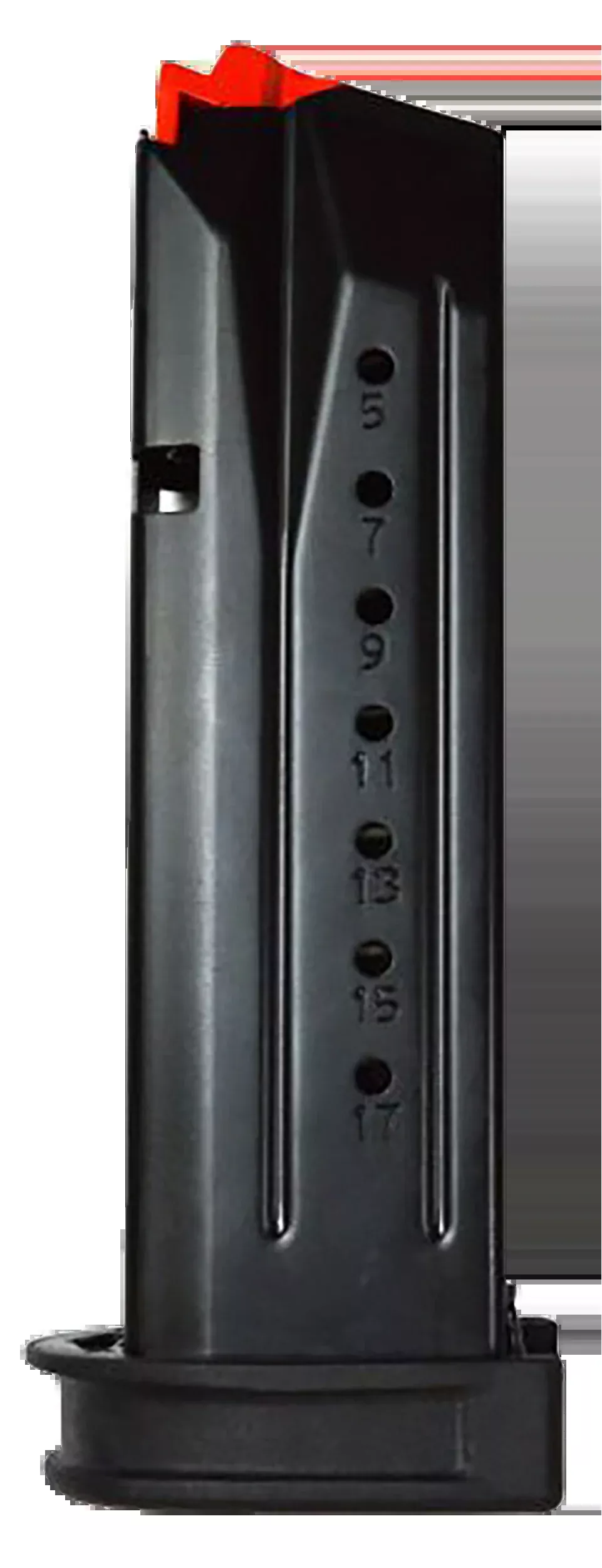 Steyr A2 MF Factory 17-Round 9mm Luger Magazine, Black Nitride Stainless Steel 7802050517