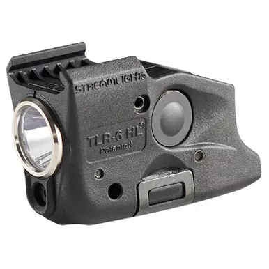Streamlight 69350 TLR-6 HL G Rechargeable High-Lumen Weapon Light with Green Laser - Fits Glock 42/43/43x/48, Black