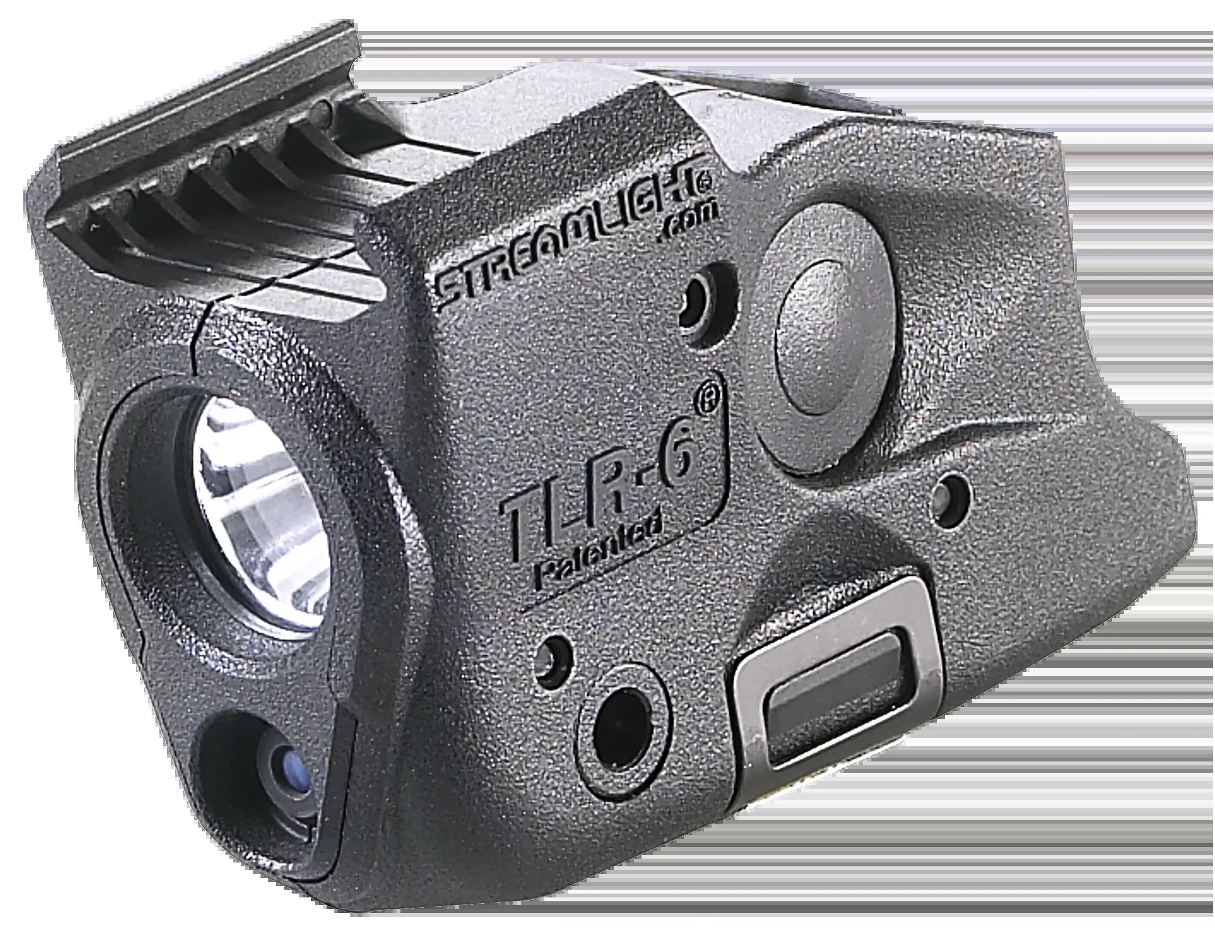 Streamlight TLR-6 Glock Rail Gun Light with Red Laser, 100 Lumens, Black, 69290, Gen 3/4/5