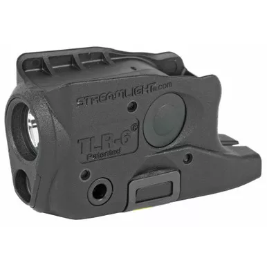 Streamlight TLR-6 Tactical Pistol Mount Flashlight 100 Lumen with Integrated Red Laser for Kimber Micro 9 - Black