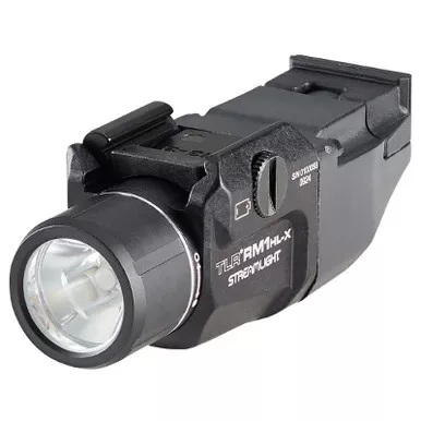 Streamlight TLR RM 1 HL-X USB Rail Mounted Weapon Light - Light Only, Black