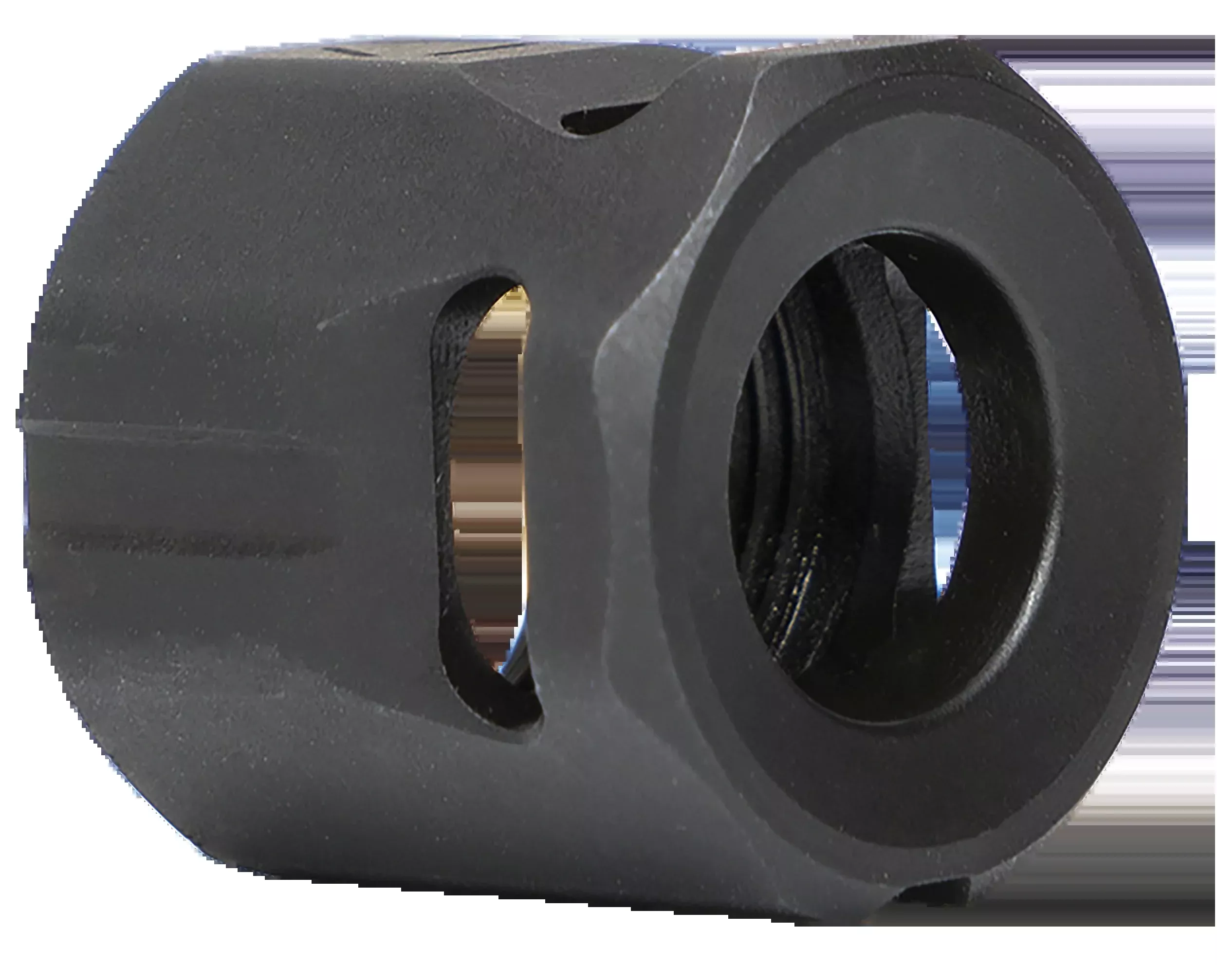 Strike Circle Micro Threaded Pistol Compensator, Black Steel 1/2x28, 0.64in Overall Length, MCCIRCLE