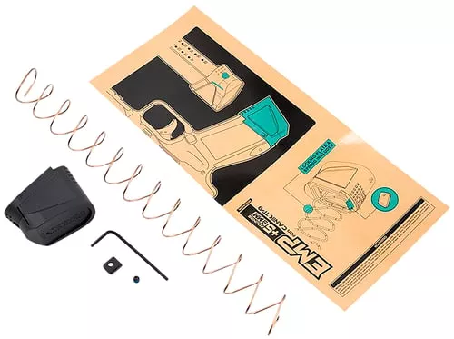 Strike Industries EMPCTP9 Magazine Extension Kit+5rd Made of Black Polymer for Most Canik TP9
