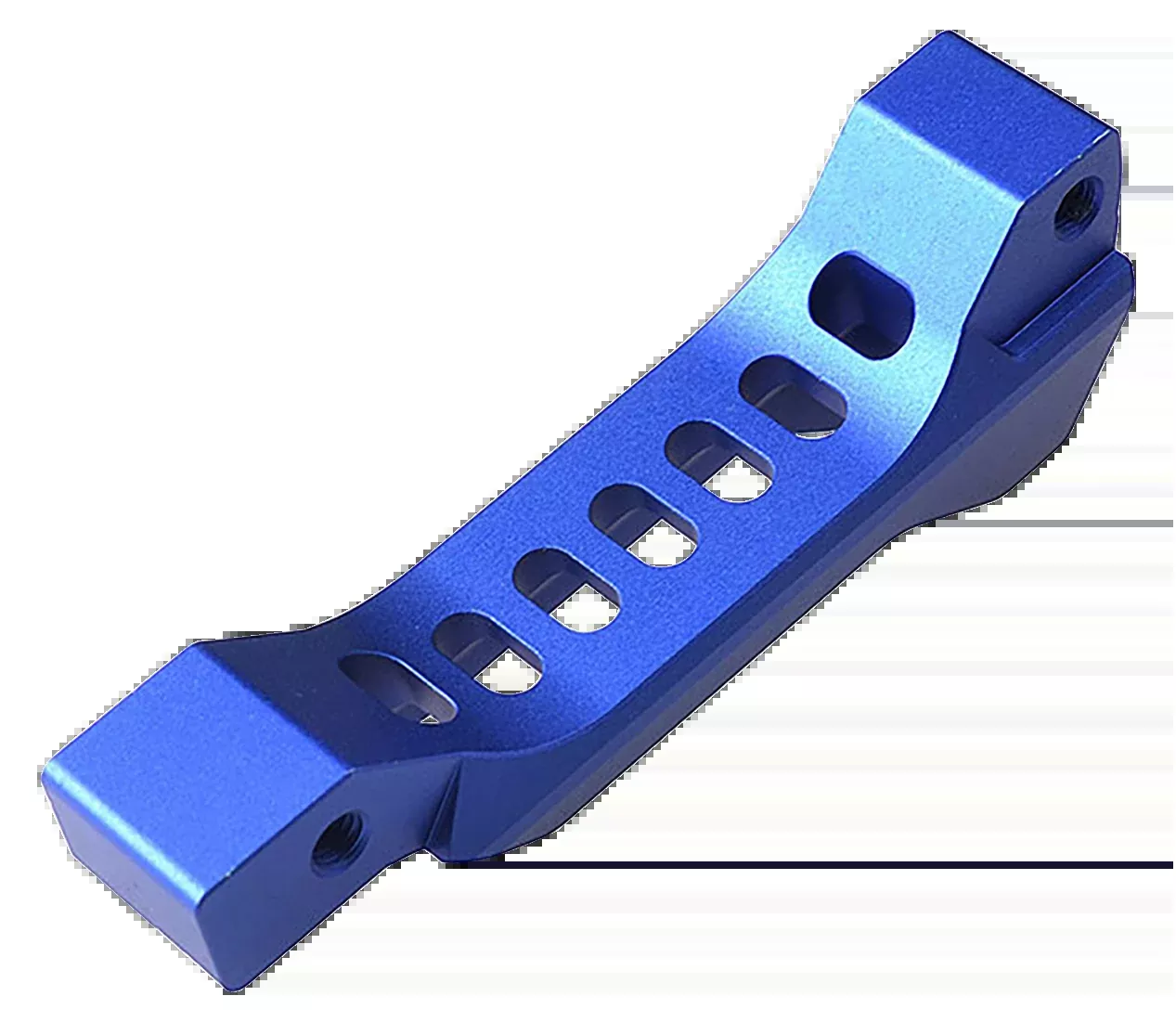 Strike Industries Fang Billet Aluminum Trigger Guard for AR Platform, Blue Anodized BTGFANGBLU