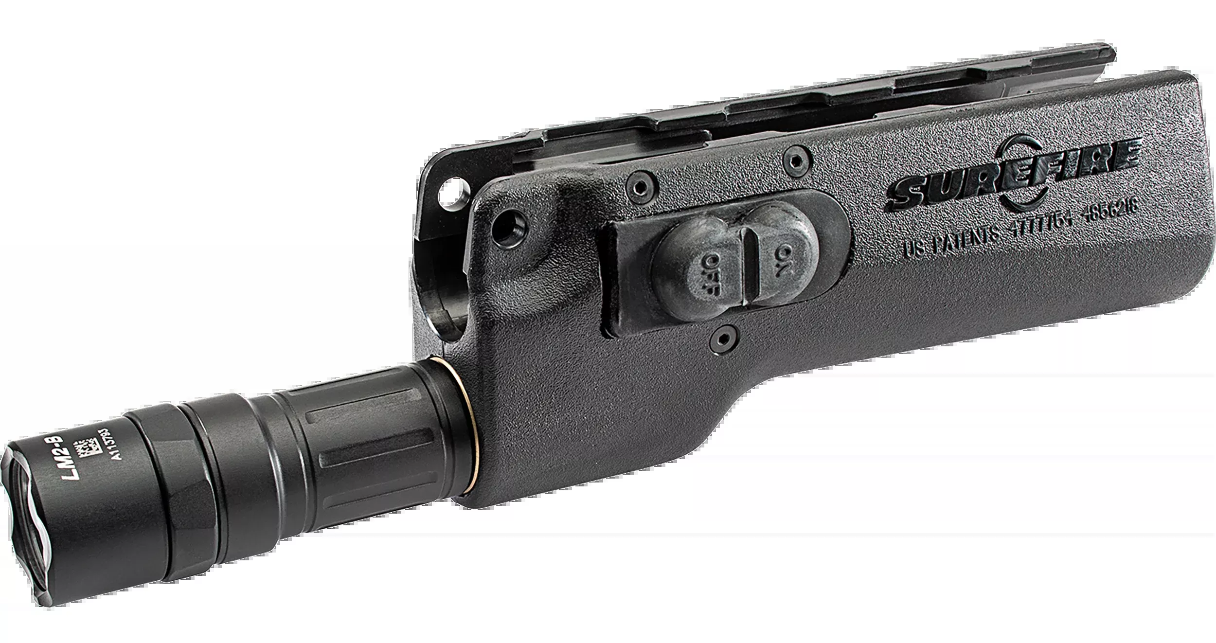 SureFire Forend WeaponLight for HK MP5/HK53/HK94 — 1,000 Lumens White LED, TIR Lens, 628LMF-B