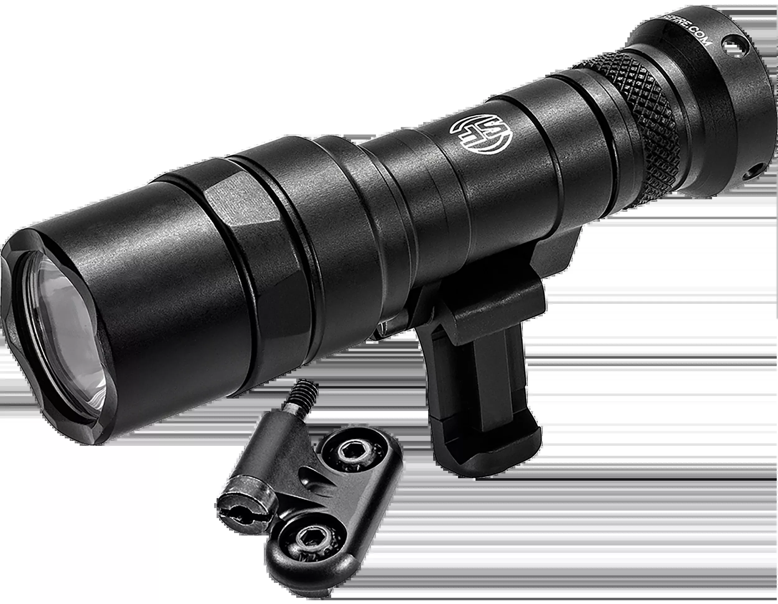 SureFire Mini Scout Light Pro weapon light, 500-lumen LED with TIR lens & Low-Profile Mount, M340C-BK-PRO