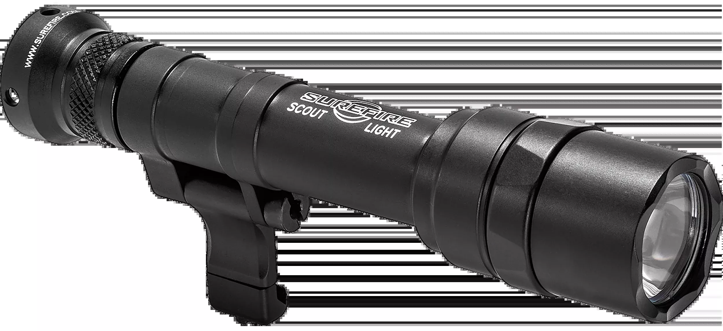 SureFire Scout Light Pro 1000-Lumen Weapon Light, Low-Profile Mount, Black Anodized - M640U-BK-PRO
